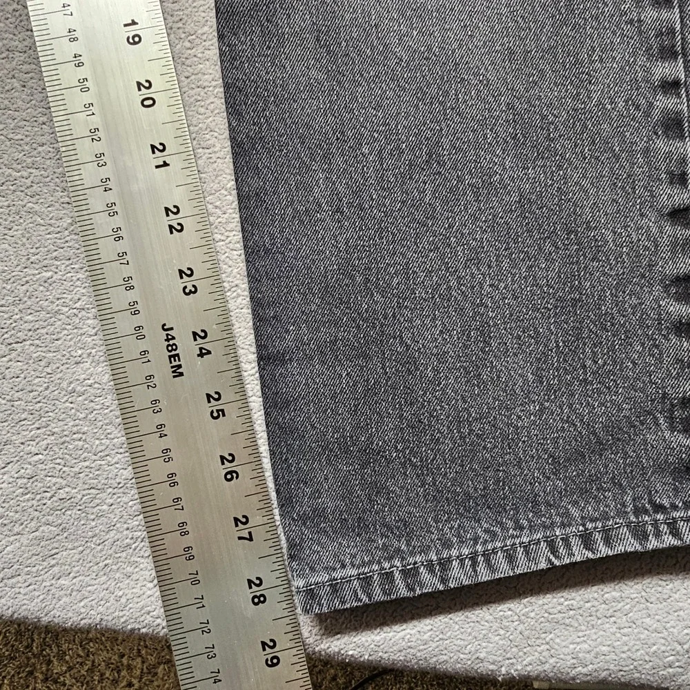 US Polo Assn Premium Denim Jeans Mens 33x30 Gray Straight Leg Faded Casual